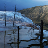 Mammoth Hot Springs, Storm and Mount Everts, 380821_0013