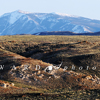 Elk Mountain Appears Above Ranch Land & Simpson Ridge, 390513_300