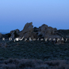 Odd Monoliths, Pre-dawn Sky, Seminoe Reservoir Area, 390519_0232