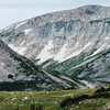 Sugarloaf with Old Main and Medicine Bow Peaks, 400801_070